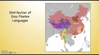 G102 Sino-Tibetan and other Asian Language Families