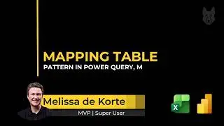 Using a Mapping Table to Manage Column Names and Data Types in Power Query