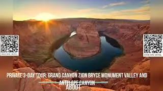 Private 3-Day Tour Grand Canyon Zion Bryce Monument Valley and Antelope Canyon
