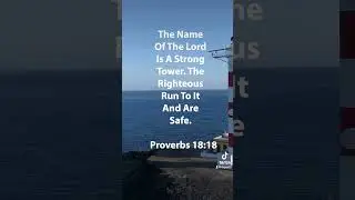 The Name Of The Lord Is A Strong Tower || #jesus #bible