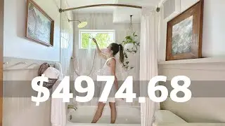 Ремонт ванной комнаты своими руками до 5000 долларов! Общая стоимость