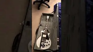 Heavy Guitar Case #guitar #espguitars #jameshetfield #metallica #ironcross #ltdguitars #esp #ltd