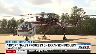 Claxton-Evans County Airport continue development of million dollar expansion project