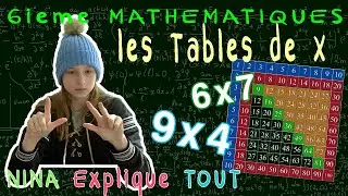 Apprendre les tables de multiplications en moins de 10 minutes c'est possible avec des astuces