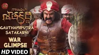 Gautamiputra Satakarni Movie War Glimpse | Balakrishna, Shriya Saran, Krish