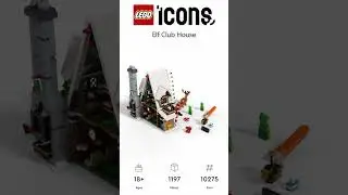PREVIEW: LEGO ICONS, Elf Club House, Set 10275, LEGO 2020