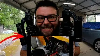 (Diamond J suspension) Install on a TRX400EX 1st thoughts.