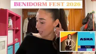 Reaction - ASHA - TOURIST // BENIDORM FEST 2026 🇪🇸