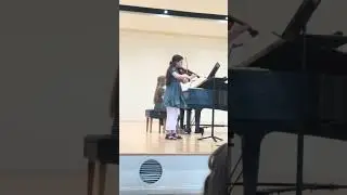 Hannah (11) ~ violin recital 