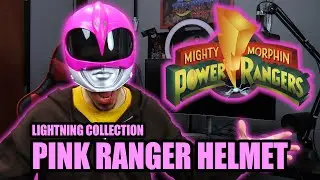 Lightning Collection Pink Ranger Helmet Unboxing & Review (Mighty Morphin Power Rangers)