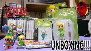 Мир Nintendo &mdash; Jakks Pacific: Серия 2-1 &laquo;Toon Link&raquo; и &laquo;Tingle&raquo;! (РАСПАКОВКА)