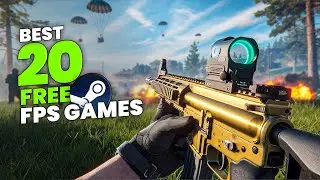 Top 20 Greatest FREE FPS & TPS GAMES on Steam in Under 6 Minutes