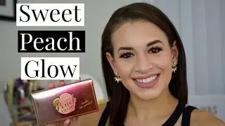 Too Faced Sweet Peach Glow Highlighting Palette | Review and Swatches