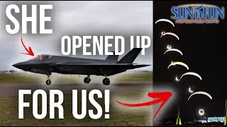 Following an F-35 in an Airshow! | Sun &lsquo;n' Fun 2020