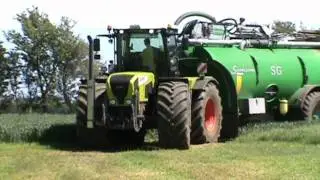 Claas Xerion 3800 Trac + Samson SG 23 - Slurry