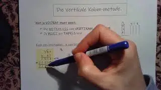 Wiskunde : Graad 6 : Week 3 : 3. Vermenigvuldiging met die Vertikale Kolom-metode