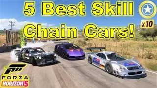 Top 5 Cars For Earning Skill Points in Forza Horizon 5!