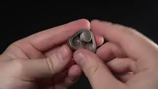 Titanium Triangular Slider Fidget Toy