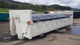 Benne TP monocoque calorifugée bâchée