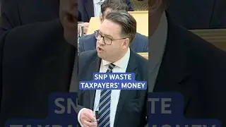The SNP are addicted to wasting taxpayers&rsquo; money.
