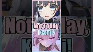 Calli Yeets Kronii Out of Frame