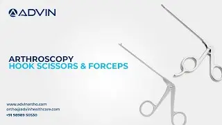 Arthroscopy Hook Scissors & Forceps
