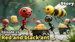 Red and black ant ep 11 Great Sugar Adventure &ndash; Kids Storytime || bedtime stories || english stories
