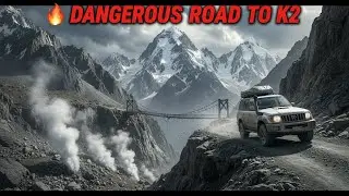 Dangerous Journey to K2 | Shigar to Bassel Valley | Life in Karakoram Mountains