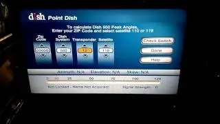 Transponders : Dish Network Satellite 110 &deg; West - Big Dish - Costa Rica!