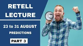 PTE RETELL LECTURE WITH ANSWERS | V2 PTE ACADEMIC | 23RD TO 31ST AUGUST PREDICTIONS | PART 2