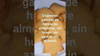 galletas de harina de almendra. #glutenfree #celiaca #cocinasaludable #singlutenporfavor