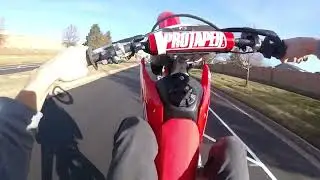 Crf250f street ride