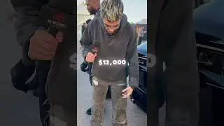 N3on was rocking a $12K Chrome Hearts hoodie💰
