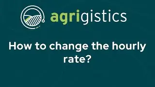 How to change the hourly rate