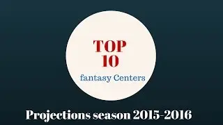 Top 10 fantasy basketball Centers season projections 2015-2016