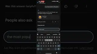 Google Play Store new Ask Play experience (App listing)