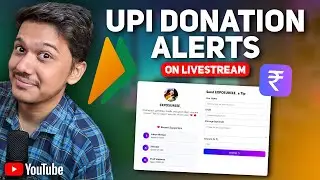Accept UPI Donations Like a Pro & Show Alerts on Live Stream - StreamTipz