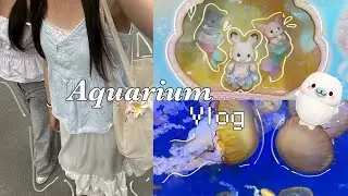AQUARIUM VLOG 🦭 : celebrating birthdays, saying hi to jellyfish, seals sleeping