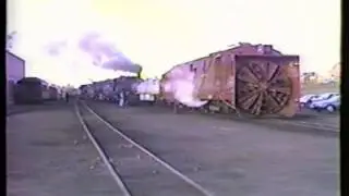 Steam Railroad Series 35 - Cumbres & Toltec Scenic RR  triple header snow removal May 5, 1993
