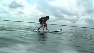 Du surf sur le lac de Biscarrosse avec des planches électriques