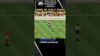⚽🚿 Banho de Cuia e Voleio #Alemanha #ISS #SNES #retrogaming #superfamicom #SFC #Nostalgia #soccer