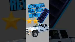 Silverado Cabin Air Pressure Vent Review - Chevy Cabin Water Leak Fix #silverado #z71 #truckrepair