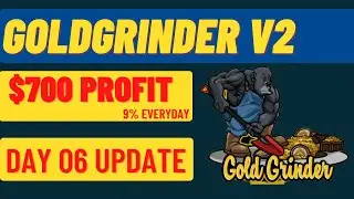 DAY 06 GOLDGRINDER V2 UPDATE | $700 IN PROFIT | 9% EVERYDAY