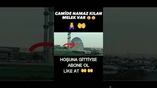 Camide melek g&ouml;r&uuml;n&uuml;yor 🫢 #allah #allahuakbar #allahﷻ  #allahuekber #allahdostları