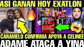 CARAMELO APOYA A CELINEE | ADAME ATACA A YINA | ASÍ GANAN HOY  Avance 49 EXATLON ESTADOS UNIDOS