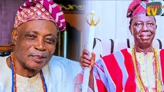 OBA OGUNSUA OBA MODAKEKE VISITED & PRESENTED TO NEW OLUBADAN OBA SENATOR RASHEED ADEWOLU LADOJA 