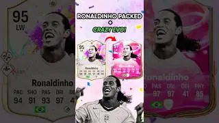 RONALDINHO ICON from the 85x10 PACKS! + CRAZY EVO! #fc25 #shorts