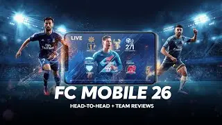 LIVE 😱 Team Reviews | H2H Matches |  LIVE FC Mobile FC26) | FC Mobile