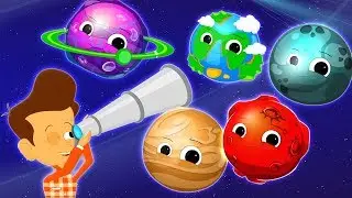 planetas canção | aprender os nomes de planetas | Planets Song | Oh My Genius Português