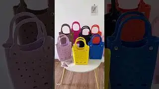 Custom EVA Beach Tote Bag | Lightweight, Waterproof & Stylish 🏖️